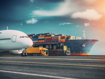 Plane and cargo
